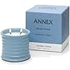 Annex Sea Breeze & Cypress Balls Luxury Scented Candle - Handmade Ceramic Jar - 50hr Clean Burn, Non-Toxic Soy Wax - Aesthetic Home Decor Winter Gift for Men & Women - Sandalwood & Oud