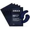 HORACE Anti-Fatigue Under-Eye Patches for Men - Dark Circle and Puffiness Reduction - Moisturising & Refreshing Hydrogel Treatment - Vegan and Silicon-free Skincare - Unscented, Pack of 5 Pairs