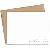 Modern Pink Paper Elegant Personalized Stationery for Women, Personalized FLAT OR FOLDED Note Cards with Envelopes, Script Style, Your Choice of Colors and Quantity