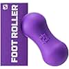 Foot Roller for Plantar Fasciitis Relief by Ground Force - Deep Tissue Silicone Foot Massager for Arch & Heel Pain, Neuropathy, Heel Spurs, Myofascial Release - Portable Recovery Tool
