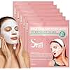 Bio Collagen Face Mask Overnight, 6 Pack – Hydrogel Korean Face Masks, Hydrating Collagen Mask for All Skin Types, Anti-Aging Face Masks Skincare, Deep Moisturizing, Improves Elasticity & Radiance