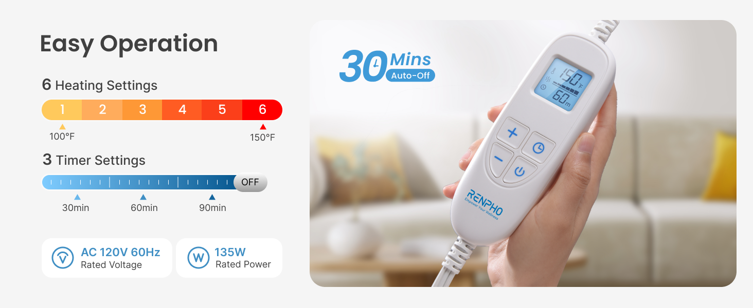 white elephant gifts, gifts for mom dad women men, heating pad for neck and shoulders and back