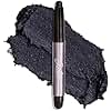 Julep Eyeshadow 101 Cream-to-Powder Waterproof Shadow Stick – Midnight Blue Shimmer – Long-Lasting, Crease-Proof, Dark Blue Shimmer Cream Eyeshadow with Built-in Smudger
