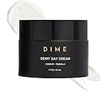 DIME Beauty Dewy Day Cream, Morning Face Moisturizer with Rosehip Oil and Tremella Snow Mushroom, 1.7 oz / 50 ml