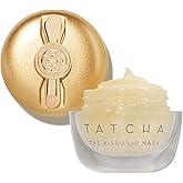 TATCHA The Kissu Gold Leaf Lip Mask | Limited-Edition Restorative Shimmery Lip Mask - Visibly Plumps and Softens for Lush Lip