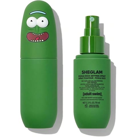 SHEGLAM Pickle Rick Setting spray Long-Lasting Face Mist Makeup Setting for Perfect Makeup