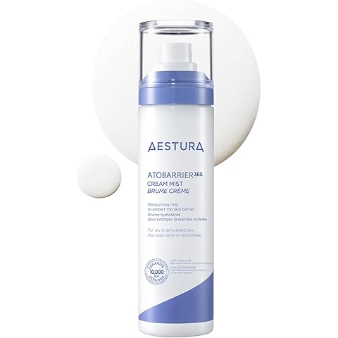 AESTURA ATOBARRIER365 Cream Mist with 10,000ppm Ceramides | Moisture Barrier Support, Ultra-Fine Moisturizing Mist, Suitable for Dry Skin, 120ML / 4.06 fl.oz.