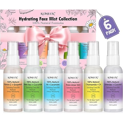 Skincare Face Mist Kit Long Hydration and Soothing Facial Spray for Glass skin with...