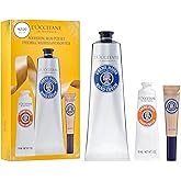 L’Occitane Nourishing Mani‑Pedi Gift Set, Shea Butter Skincare Trio, Self Care Daily Repair Essentials, Hand & Foot Cream and
