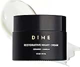 DIME Beauty Restorative Night Cream, Facial Moisturizer with Ceramides and Sea Buckthorn, 1.7 oz / 50 ml in Pump